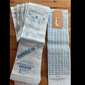 Genuine ORECK 12 Pack Commercial PK80009 Disposable Vacuum Bags XL LOT OF 12